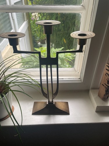 Art deco messingleuchter - art,