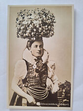 AK Postkarte Trachten Schwarzwälderin (Schappel) 19159