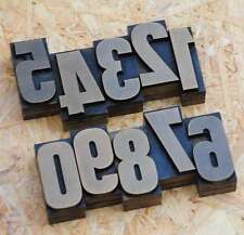 0-9 Zahlen 54 mm Plakatlettern