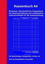 Kassenbuch A4 -