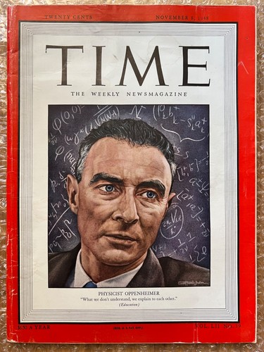 Oppenheimer time magazin vom - oppenheimer,