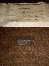 Eisenmeteorit 11,50g feiner Oktaedrit Typ 4A Schön!