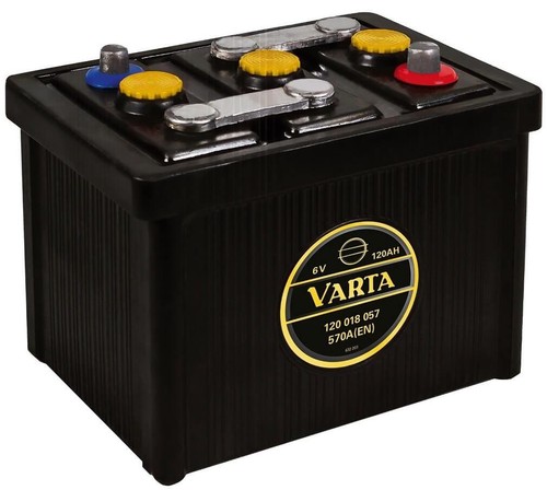 Oldtimerbatterie 120ah - oldtimerbatterie, 6v