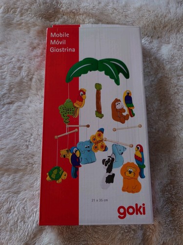 Goki mobile baumhaus tiere aus - mobile,