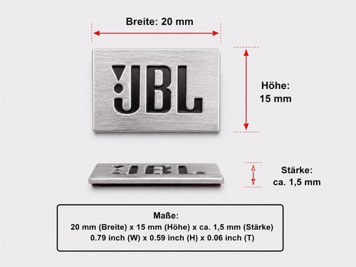 Jbl lautsprecher aufkleber - 4x,