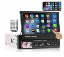 NEU 1DIN Autoradio 7" Touch Bildschirm BT TF USB Navi Radio MP5 Player DE ??