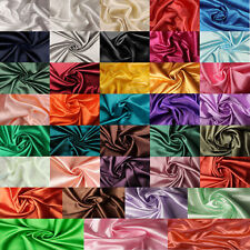 SATIN Stoff glänzend Meterware Dekoration Kleidung Karneval Hochzeit EUR 2,99/m