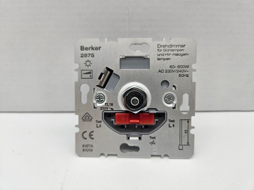 Berker 2875 drehdimmer - 2875, dimmer