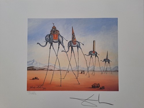 Salvador dali signierte - salvador,