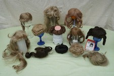 Puppenperücken-Echthaar,GOREX (für Porzellanpuupenköpfe)