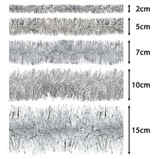 Weihnachtsgirlande 15cm - 3m, 2-15cm