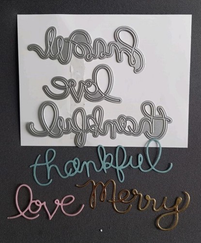 Stampin thinlits worte - up!,