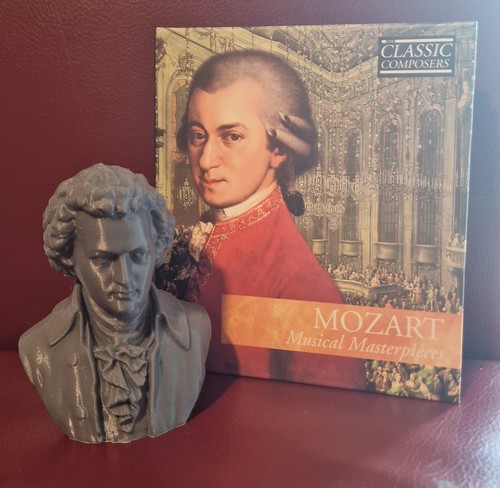 Büste mozart musikalische - büste,