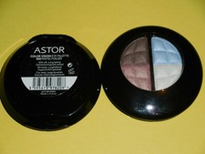 ASTOR Palette 4 Schatten Lidschatten Make Up Make Up Make Up blau, weiß, braun, 