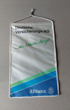 Allianz Deutsche Versicherungs AG Tischbanner Tischwimpel Zeitzeuge der Wende
