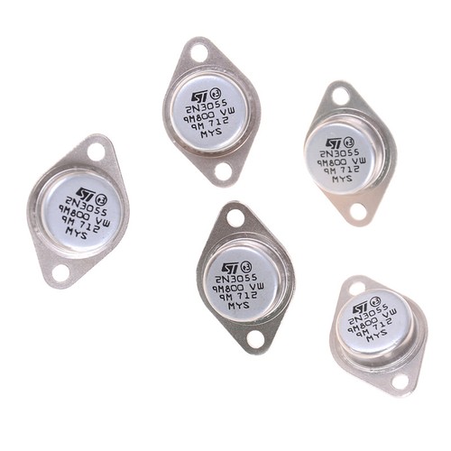 Pcs 2n3055 npn amp audio - 5, af