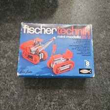 Fischertechnik Mini Modelle 25/3 Schneemobil Kran Mit Anleitung In OVP
