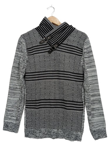 Herren pullover stehkragen - pullover,