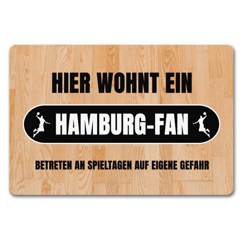 Hier wohnt ein hamburg fan - ein, hamburg-fan