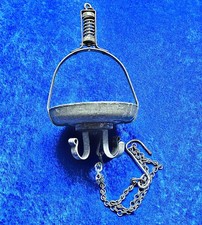 Bergbau   Alter  Kauenhaken mit Schale