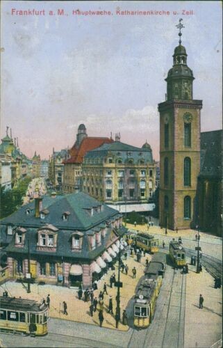 Ansichtskarte frankfurt m - ansichtskarte,