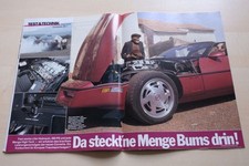 Rallye Racing 09/1989 Chevrolet Corvette ZR1 mit 380PS im TEST auf 6 Seiten