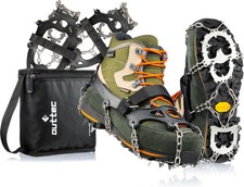 Outtec® Wandersteigeisen Steigeisen Schuhspikes Eisspikes Gr. 36-40/39-42/43-46