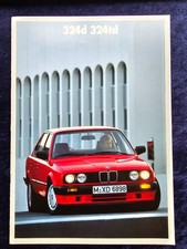 BMW 3er E 30 Prospekt 1.1990