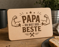 Frühstücksbrettchen papa - frühstücksbrettchen,