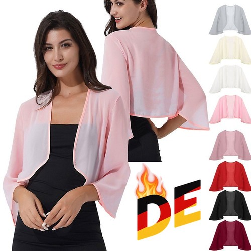 Damen bolero chiffon - de,