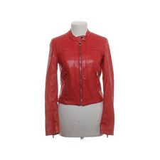 Amisu, Lederjacke, Damen, Größe: 34, Rot, Einfarbig #8SJ