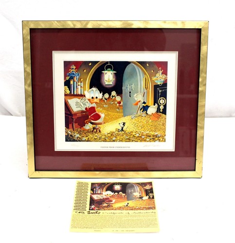 Carl barks visitor from - carl, barks,