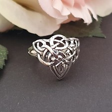 Keltischer Damen Silberring