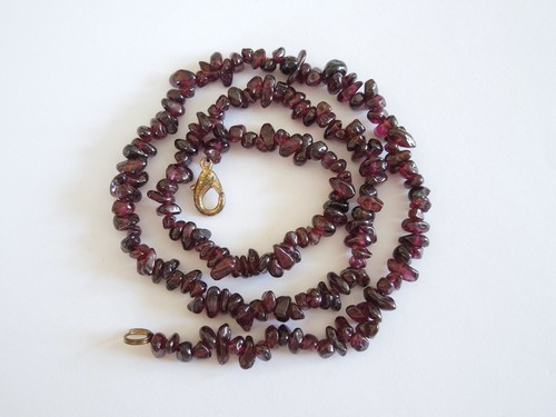 Vintage granat kette splitter - vintage,