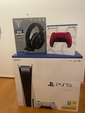 Sony PlayStation 5 Blu-ray Edition, Weiß,  2 Controller  Headset Und 5 Spiele