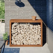 Brennholzregal 100x40x80 cm