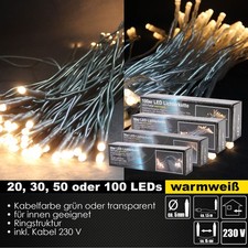 100 led lichterkette - 20/30/50/100,