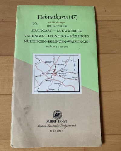 Heimatkarte stuttgart - (,