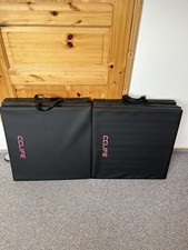 2x CCLIFE 180x60x5cm klappbare rutschfeste Weichbodenmatte/Fitnessmatte