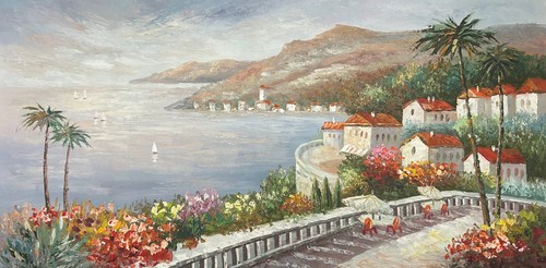 ölgemälde 60x120 - Ölgemälde,
