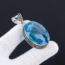 Schweizer Blau Topas Edelstein