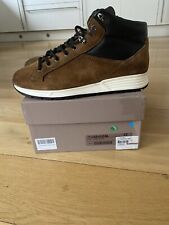 Fabi Leather Mid Top Sneaker