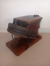 Antike Siebe Gorman & Co Ltd Feuerwehr/Bergleute Luftversorgung Faltenbalg Fußpumpe