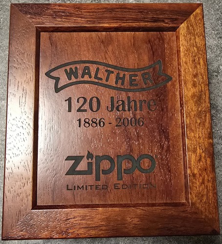 Zippo 120 jahre walther - zippo,