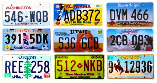 Usa nummernschild us - usa,