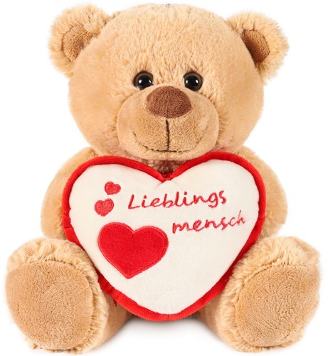 Teddybär mit herz - herz, teddy