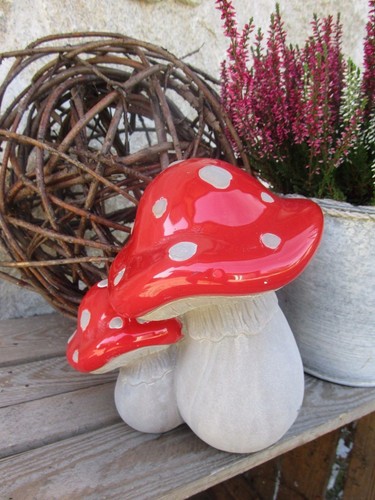 Fiberglas pilz dekoration - fiberglas,