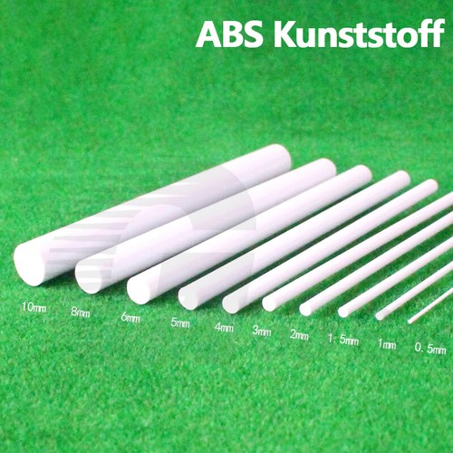 8mm abs rundstab kunststoff - abs,