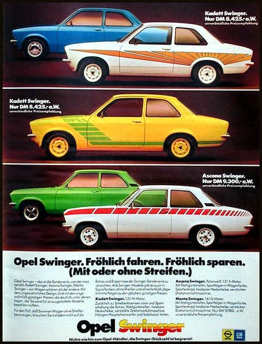 Opel kadett und - c, "
