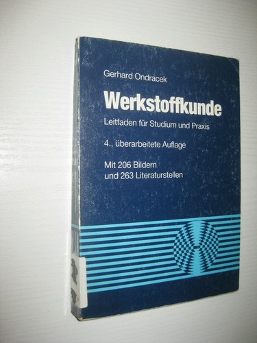 Werkstoffkunde von gerhard - werkstoffkunde,